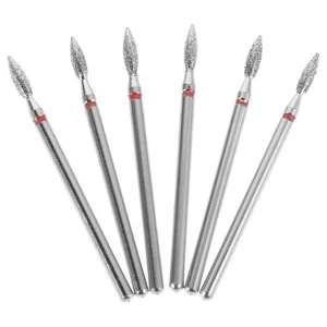 6 Pcs Manicure Tools Grinding Set Polishing Remover Bits Cuticle for Nail Drill - Zdjęcie 1 z 12