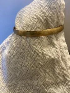 Bracciale vintage Napier tono oro spazzolato anni '60 - Foto 1 di 4