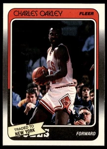 1988-89 Fleer Charles Oakley New York Knicks #18 C23 - Picture 1 of 2