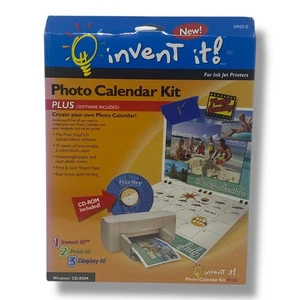 Invent it Kalendarz fotograficzny Zestaw Plus do drukarek atramentowych Oprogramowanie w zestawie NOWY - Zdjęcie 1 z 2