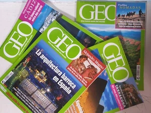 Lote 4 Revistas Geo N° 212-214-215-216 - Imagen 1 de 5