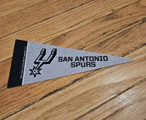 NBA San Antonio Spurs 9” x 4” Felt Pennant Mini Flag Rico Tag Express - Picture 1 of 1