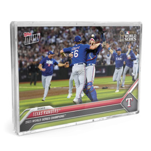 2023 MLB Topps NOW EVAN CARTER TEXAS RANGERS RC WORLD SERIES 3 (NO PIC) PRESALE
