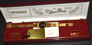 VTG, LUCIEN PICKARD DUFONTE LADIES GOLD/DIAMOND WATCH, New in Original Box, COA - Picture 1 of 5