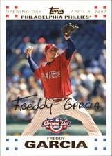 2007 Topps Opening Day Gold #37 Freddy Garcia