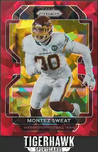 MONTEZ SWEAT 2021 Panini Prizm #214 Red Ice Prizm - Picture 1 of 4