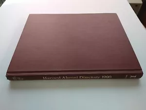 COLLECTIBLE (DIRECTORY (1990) HARVARD ALUMNI Volume II (Geographical) - Picture 1 of 3
