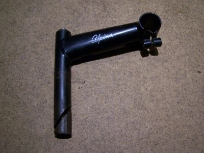 Vintage Alpina HL 22.2 x 25.4 x 120 x 10 Degree Black Quill Stem - Image 1 of 4