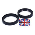 2 Pcs Black 35mmx48mmx8mm Royal Enfiled Front Fork Oil Seal Classic UCE 350CC