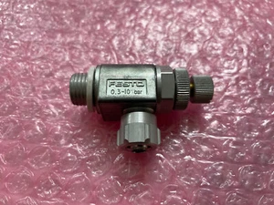 Festo 151168 Drossel-Rückschlagventil GRLA-1/8-PK-6-B-RS, unbenutzt - Bild 1 von 2