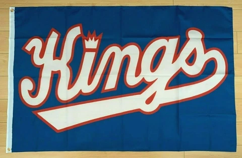 Sacramento Kings 3x5 ft Flag NBA Retro Vintage Throwback Cover