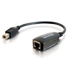 C2G 1-Port USB1.1 Cat5 SuperboosterRJ45 fem vers mâle Adaptateur de câble réseau