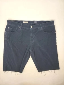 Adriano Goldschmied Shorts Herren 40 Cord Cut Off Schwarz The Protege DIY - Bild 1 von 7