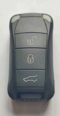 NUEVO MANDO A DISTANCIA DE 3 BOTONES LLAVE ABATIBLE CARCASA PARA PORSCHE CAYENNE 2003-2012, GRATIS 1ª CLASE Foto 1 de 3