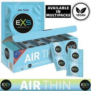 Condón EXS Air Thin Feel Ultra Delgado Goma Natural Látex Insípido Inodoro - Imagen 1 de 4