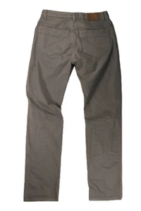 Zegna Sport Garment Dyed Denim Pants Jeans 32/33 Slim Fit Mercerized Cotton Gray - Bild 1 von 8