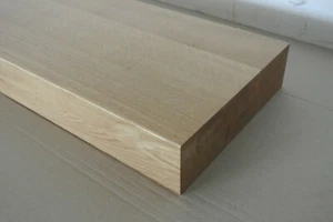 pedate per scale in rovere spessore 75 mm, oliate con olio di cera dura premium - 12 articoli - Foto 1 di 8