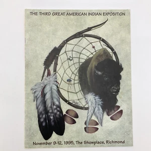 The Third Great American Indian Expo November 1995 Richmond VA Program Book - Picture 1 of 18