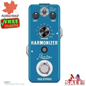 Rowin Harmonizer Pitch Shifter Guitar Effect Pedal Micro series LEF-3807 New-CAN - Picture 1 of 8