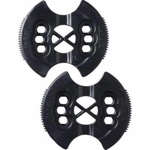 New Set Burton Reflex Snowboard Bindings Mounting Discs Black Channel - Picture 1 of 1
