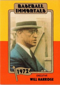 1980 SSPC HOF Will Harridge #130  Baseball Card