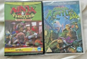 DVD Teenage Mutant Ninja Turtles 1 & 2 Movie Special Edition & Next Mutation NEW - Picture 1 of 1