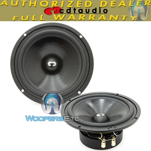 CDT AUDIO HD-6 HIGH DEFINITION 6.5" 100 WATT RMS MID-BASS MIDRANGE SPEAKERS NEW - Picture 1 of 3