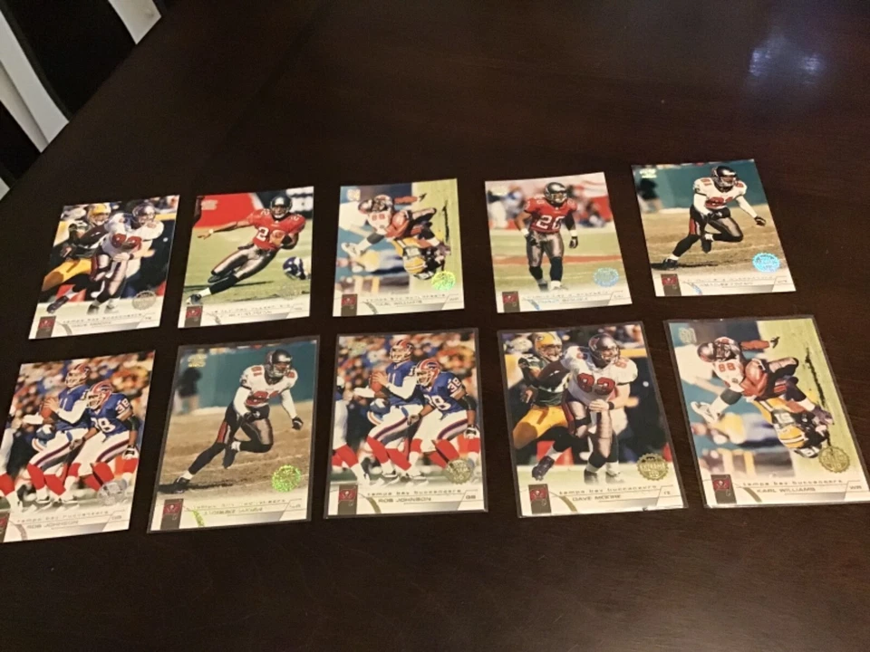 2002 - Pacific LTD Football Serial #ed /24 /71 Tampa Bay Buccaneers YOU CHOOSE - Image 1 of 2