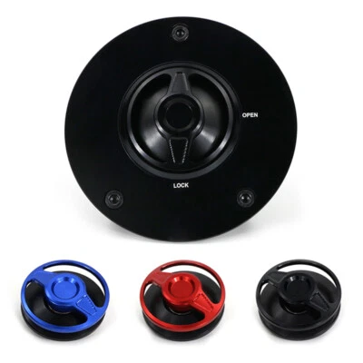 Tapa de repuesto para tanque de combustible apta para Suzuki GSXR1000 SV650/SV650S 2003-2018 Foto 1 de 4