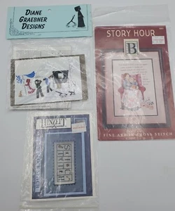 3 Kreuzstichmuster - Amish (Ein windiger Tag), Mini-Block & Story Stunde von... - Bild 1 von 7