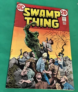 Swamp Thing #5 BRONZE AGE DC COMIC BOOK 1st series Sci-Fi Horror movie Wrightson - Picture 1 of 4