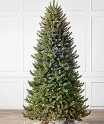 VERMONT WHITE SPRUCE® NARROW reNEW 6.5' TREE with LED TWINKLY® LIGHTS - Image 1 of 4