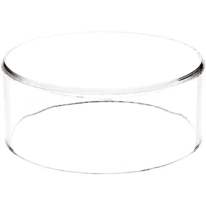Plymor Clear Acrylic Round Cylinder Display Riser, 2" H x 5" D - Bild 1 von 1