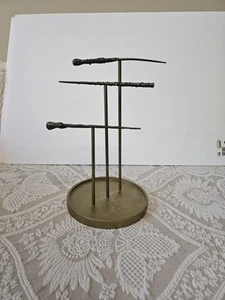 Harry Potter Wizzarding World Wand Jewlery Necklace Stand Harry Hermione Ron - Picture 1 of 10