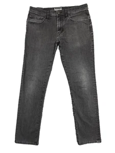 Travis Mathew Performance Jeans Mens 32 Black Slim Stretch Denim Golf Pants - Picture 1 of 19