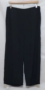 Eileen Fisher Hose Schlupfhose Damen Gr. Large schwarz Fronttaschen RN#78121 - Bild 1 von 9