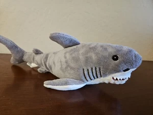 Fiesta Gray SHARK 16" Plush Stuffed Animal Toy - Picture 1 of 4