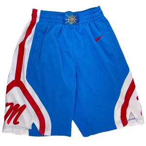 Basketballshorts Herren M Nike puderblau Ole Miss Rebels Replica Performance - Bild 1 von 10