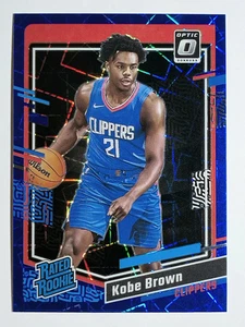 Donruss Optic Blue Velocity #232 Kobe Brown RR 2023-24 - Imagen 1 de 2