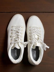 Allbirds Men’s White Knit Sneakers 8M | Eco-Friendly Lightweight Comfort Shoes N - Picture 1 of 10