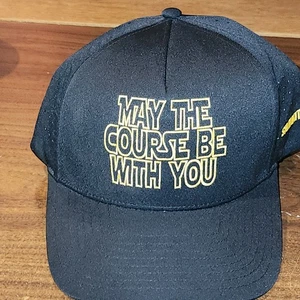 NUEVA Gorra Shank It Golf "May the Course Be With You" Snapback - Imagen 1 de 4