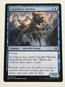 MTG Zendikar Rising Expedition Diviner 057/280 NM - Picture 1 of 2