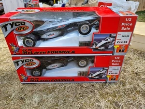TYCO R/C 2001 McLaren Formula | 2 Remote Controlled Vintage Cars (Sealed Boxes) - Picture 1 of 1