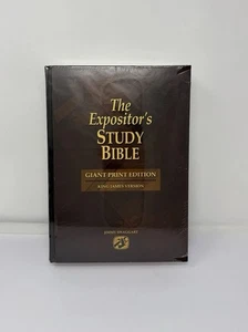 The Expositor's Study Bible, Giant Print Edition, KJV by Jimmy Swaggart - NEW - Picture 1 of 11