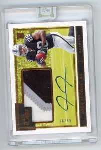 2019 Panini One - Rookie Patch Autographs Josh Jacobs /49 (AU, MEM, RC) Sealed - Picture 1 of 2