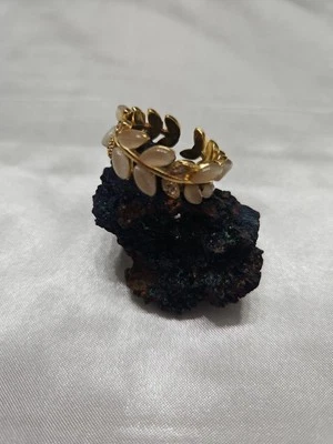 Anillo ajustable relleno de oro de 18k sobre S925 Foto 1 de 4