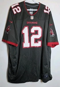 Tom Brady Tampa Bay Buccaneers Jersey Men's XXL Nike On Field Alternate Gray - Picture 1 of 10