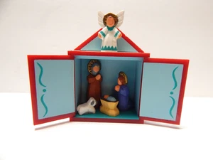 Punze Ornament Miniatur Krippe - Bild 1 von 5