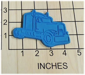 Semi Truck Fondant Cookie Cutter and Stamp #1389 - Picture 1 of 2