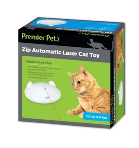 Premier Pet Zip Automatic Laser Cat Toy - Interactive Toy With Laser - Picture 1 of 2